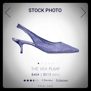 Stuart Weitzman Gold and Silver Vea Pumps SZ 81/2M